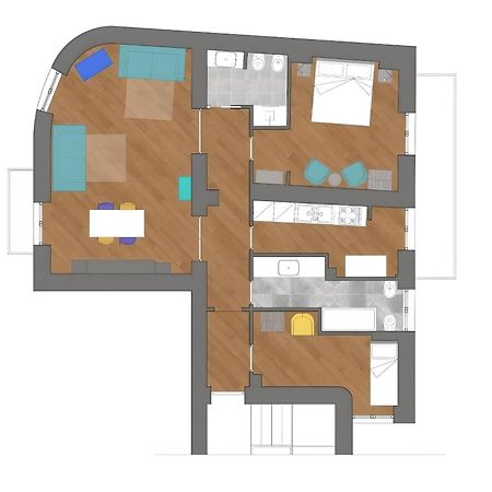 Apartmán Saint John Loft Řím Exteriér fotografie